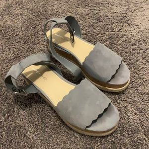 Never worn Marc Fisher platform sandals